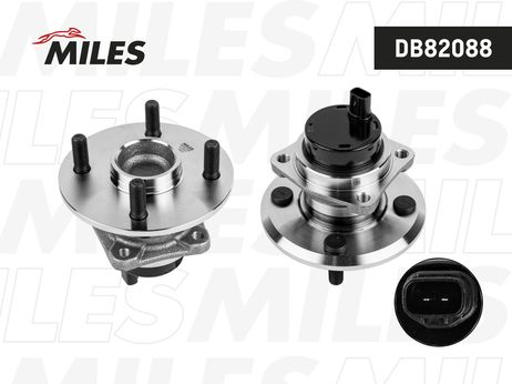 Miles DB82088 Ступица с подшипником BYD F3 / f-3r 05- зад. +abs