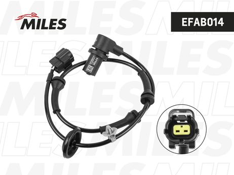 Miles EFAB014 Датчик ABS chevrolet aveo 03> передний левый