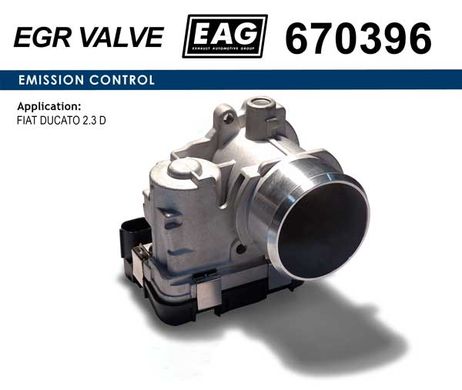 EAG 670396 Заслонка дроссельная