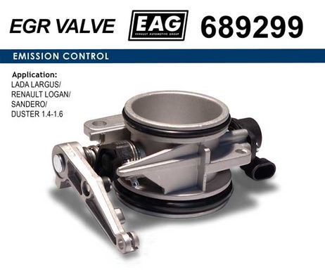 фото EAG 689299 Заслонка дроссельная EAG 689299 Заслонка дроссельная