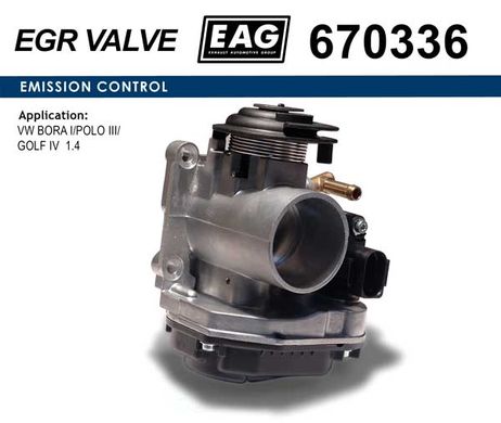 EAG 670336 Заслонка дроссельная