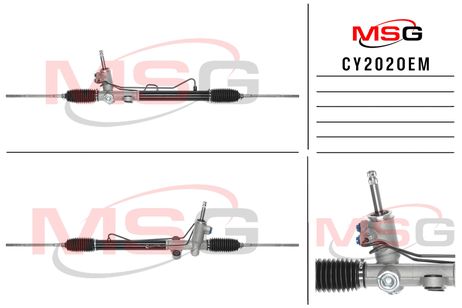 фото MSG CY202OEM Рулевая рейка с ГУР новая оригинальная Chery Elara 2006-, Chery Fora 2006-, Vortex Estina 2008- MSG CY202OEM Рулевая рейка с ГУР новая оригинальная Chery Elara 2006-, Chery Fora 2006-, Vortex Estina 2008-