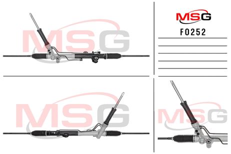 фото MSG FO252 Рулевая рейка c ГУР новая Ford Transit 2014- MSG FO252 Рулевая рейка c ГУР новая Ford Transit 2014-