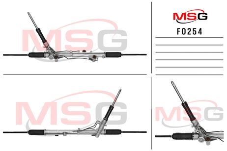 фото MSG FO254 Рулевая рейка c ГУР новая Ford Transit 2014- MSG FO254 Рулевая рейка c ГУР новая Ford Transit 2014-