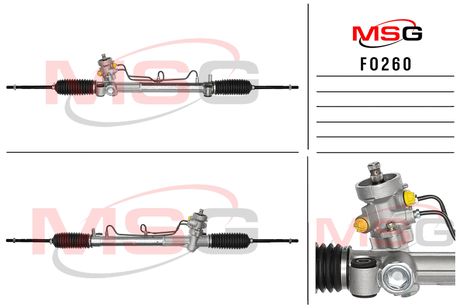 фото MSG FO260 Рулевая рейка c ГУР новая Ford Escape 2004-2012 MSG FO260 Рулевая рейка c ГУР новая Ford Escape 2004-2012