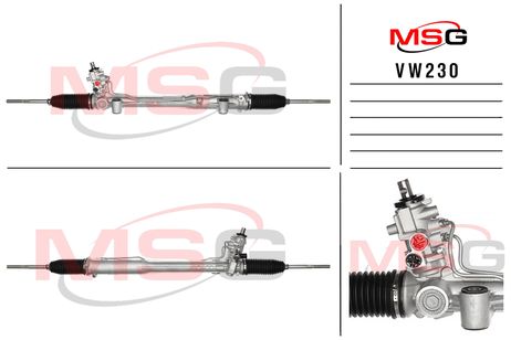 фото MSG VW230 Рулевая рейка c ГУР новая VW Amarok 2010- MSG VW230 Рулевая рейка c ГУР новая VW Amarok 2010-
