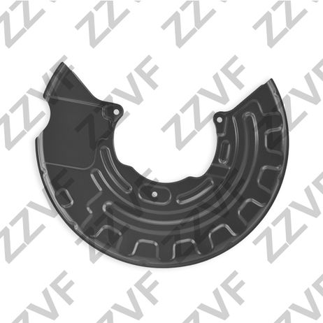 фото ZZVF ZVZT138 Защита тормозного диска переднего левого audi A3 (03-13), TT (06-15), seat leon (06-13), skoda super ZZVF ZVZT138 Защита тормозного диска переднего левого audi A3 (03-13), TT (06-15), seat leon (06-13), skoda super