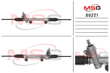 фото MSG DG221 Рулевая рейка c ГУР новая Dodge Dakota 1994-1996 MSG DG221 Рулевая рейка c ГУР новая Dodge Dakota 1994-1996
