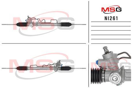 фото MSG NI261 Рулевая рейка c ГУР новая Nissan Sentra 1985-1990 MSG NI261 Рулевая рейка c ГУР новая Nissan Sentra 1985-1990