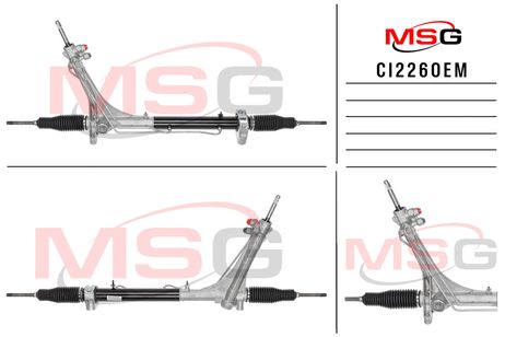 фото MSG CI226OEM Рулевая рейка с ГУР новая оригинальная Citroen Jumper 2006-, Fiat Ducato 2006-, Peugeot Boxer 2006- MSG CI226OEM Рулевая рейка с ГУР новая оригинальная Citroen Jumper 2006-, Fiat Ducato 2006-, Peugeot Boxer 2006-