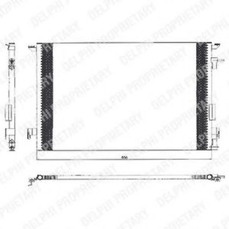 Delphi TSP0225463 Конденсатор кондиционера 