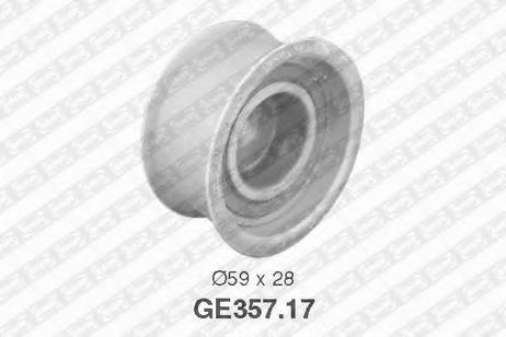 фото SNR GE357.17 Ролик обводной ремня ГРМ SNR GE357.17 Ролик обводной ремня ГРМ