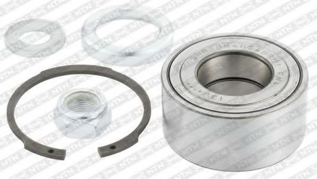 фото SNR R155.09 Подшипник ступицы колеса (комплект) | перед | SNR R155.09 Подшипник ступицы колеса (комплект) | перед |
