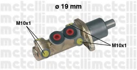 фото Metelli 05-0061 Главный тормозной цилиндр Metelli 05-0061 Главный тормозной цилиндр