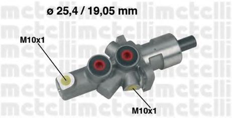 фото Metelli 05-0176 Главный тормозной цилиндр Metelli 05-0176 Главный тормозной цилиндр