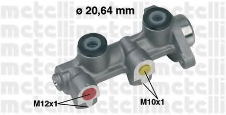фото Metelli 05-0190 Главный тормозной цилиндр Metelli 05-0190 Главный тормозной цилиндр