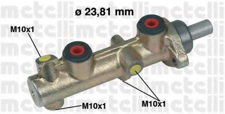 фото Metelli 05-0203 Главный тормозной цилиндр Metelli 05-0203 Главный тормозной цилиндр