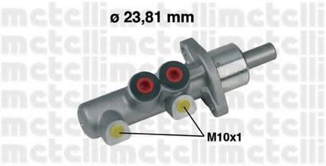 Metelli 05-0259 Главный тормозной цилиндр