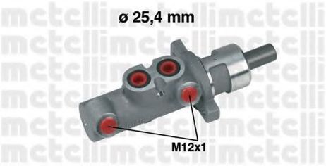 фото Metelli 05-0275 Главный тормозной цилиндр Metelli 05-0275 Главный тормозной цилиндр
