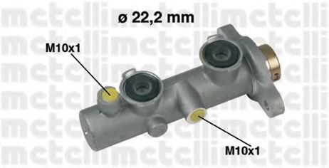 фото Metelli 05-0342 Главный тормозной цилиндр Metelli 05-0342 Главный тормозной цилиндр