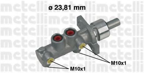 фото Metelli 05-0377 Главный тормозной цилиндр Metelli 05-0377 Главный тормозной цилиндр