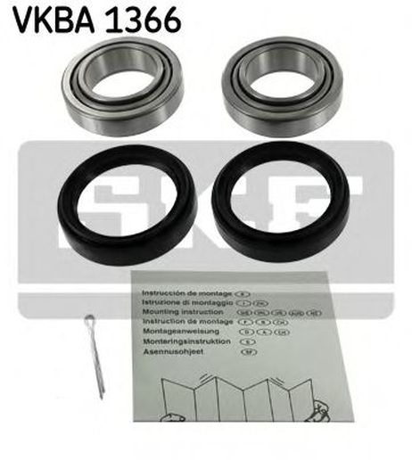 фото SKF VKBA 1366 Подшипник ступицы колеса (комплект) | перед | SKF VKBA 1366 Подшипник ступицы колеса (комплект) | перед |