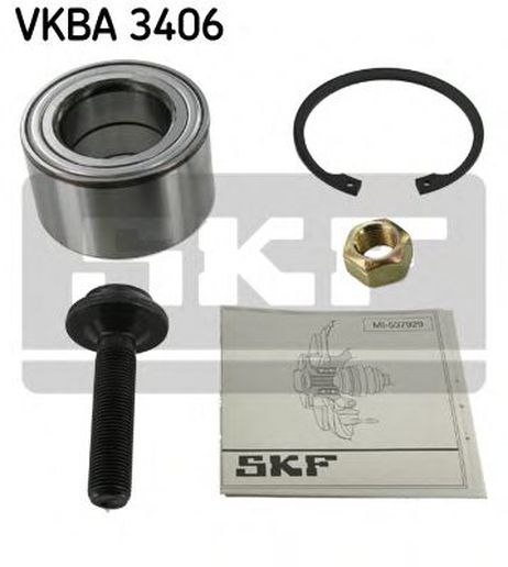 фото SKF VKBA 3406 Подшипник ступицы колеса (комплект) | перед | SKF VKBA 3406 Подшипник ступицы колеса (комплект) | перед |
