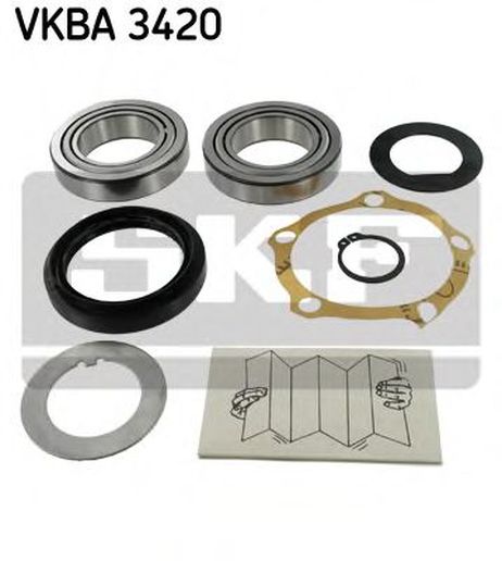 фото SKF VKBA 3420 Подшипник ступицы колеса (комплект) | зад | SKF VKBA 3420 Подшипник ступицы колеса (комплект) | зад |