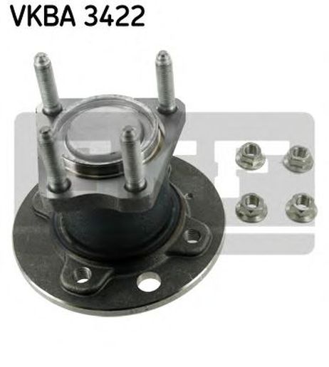 фото SKF VKBA 3422 Ступица колеса | зад лев | SKF VKBA 3422 Ступица колеса | зад лев |