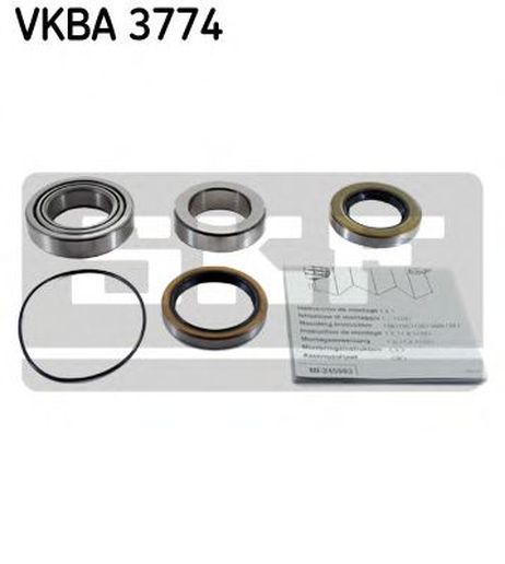 фото SKF VKBA 3774 Комплект подшипника ступицы колеса | зад | SKF VKBA 3774 Комплект подшипника ступицы колеса | зад |