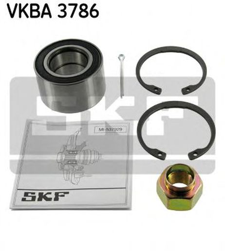 фото SKF VKBA 3786 Подшипник ступицы колеса (комплект) | перед | SKF VKBA 3786 Подшипник ступицы колеса (комплект) | перед |