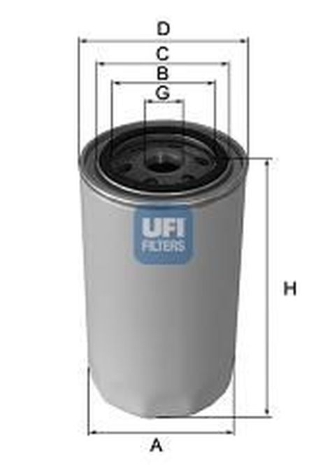 фото Ufi 23.417.00 Фильтр масляный Ufi 23.417.00 Фильтр масляный