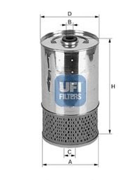 фото Ufi 25.528.00 Фильтр масляный Ufi 25.528.00 Фильтр масляный