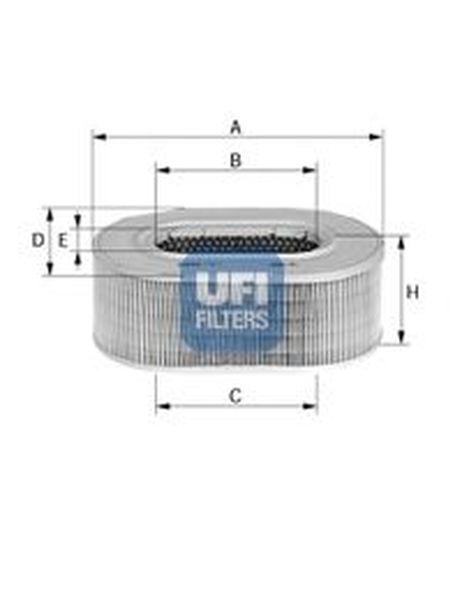 фото Ufi 27.196.00 Фильтр воздушный Ufi 27.196.00 Фильтр воздушный