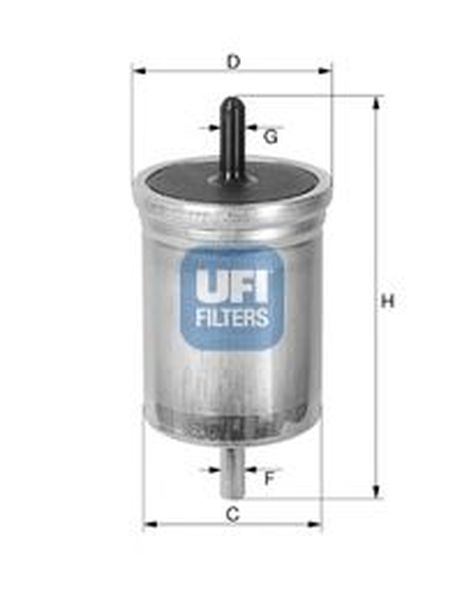 фото Ufi 31.513.00 Фильтр топливный Ufi 31.513.00 Фильтр топливный