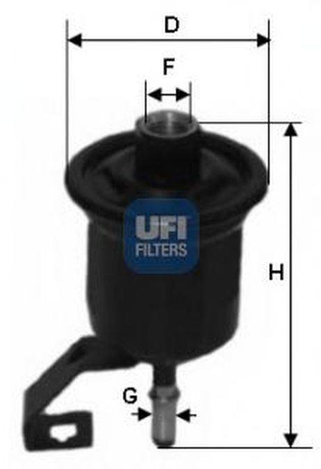 фото Ufi 31.776.00 Фильтр топливный Ufi 31.776.00 Фильтр топливный