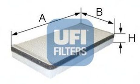 фото Ufi 53.059.00 Фильтр салона стандарт Ufi 53.059.00 Фильтр салона стандарт
