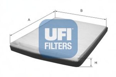 фото Ufi 53.091.00 Фильтр салона Ufi 53.091.00 Фильтр салона