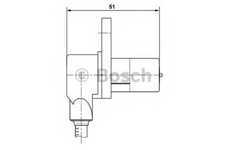 фото Bosch 0 265 006 233 Снят с производства Датчик ABS | перед лев | Bosch 0 265 006 233 Снят с производства Датчик ABS | перед лев |