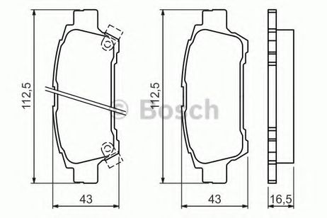 фото Bosch 0 986 424 762 Колодки тормозные дисковые | зад | Bosch 0 986 424 762 Колодки тормозные дисковые | зад |