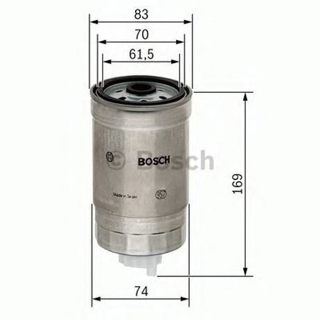 фото Bosch 1 457 434 198 Фильтр топливный Bosch 1 457 434 198 Фильтр топливный