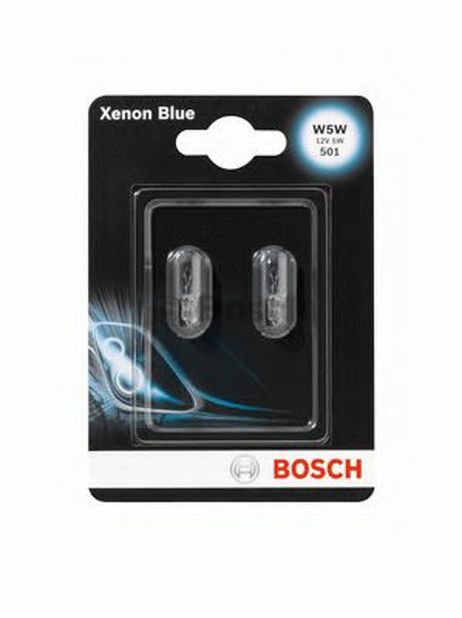 фото Bosch 1 987 301 033 Лампа W5W xenon blue (2 штуки в блистере) Bosch 1 987 301 033 Лампа W5W xenon blue (2 штуки в блистере)
