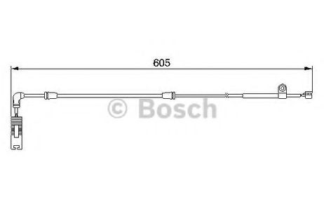 фото Bosch 1 987 474 943 Датчик износа тормозных колодок Bosch 1 987 474 943 Датчик износа тормозных колодок