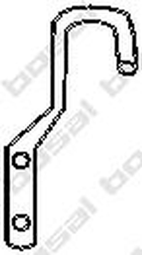 фото Bosal 251-291 Монтажный компонент выхлопной системы Bosal 251-291 Монтажный компонент выхлопной системы