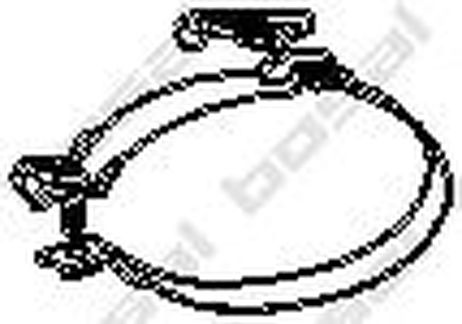 фото Bosal 251-916 Монтажный компонент выхлопной системы Bosal 251-916 Монтажный компонент выхлопной системы