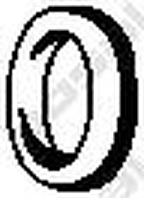фото Bosal 255-124 Компонент монтажный демпферный выхлопной системы Bosal 255-124 Компонент монтажный демпферный выхлопной системы