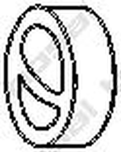 фото Bosal 255-766 Буфер глушителя резиновый Bosal 255-766 Буфер глушителя резиновый