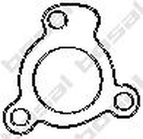 фото Bosal 256-045 Монтажное уплотнительное кольцо выхлопной системы Bosal 256-045 Монтажное уплотнительное кольцо выхлопной системы