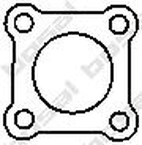 фото Bosal 256-430 Монтажное уплотнительное кольцо выхлопной системы Bosal 256-430 Монтажное уплотнительное кольцо выхлопной системы