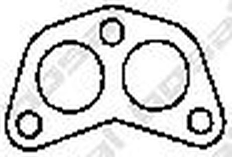 фото Bosal 256-549 Монтажное уплотнительное кольцо выхлопной системы Bosal 256-549 Монтажное уплотнительное кольцо выхлопной системы